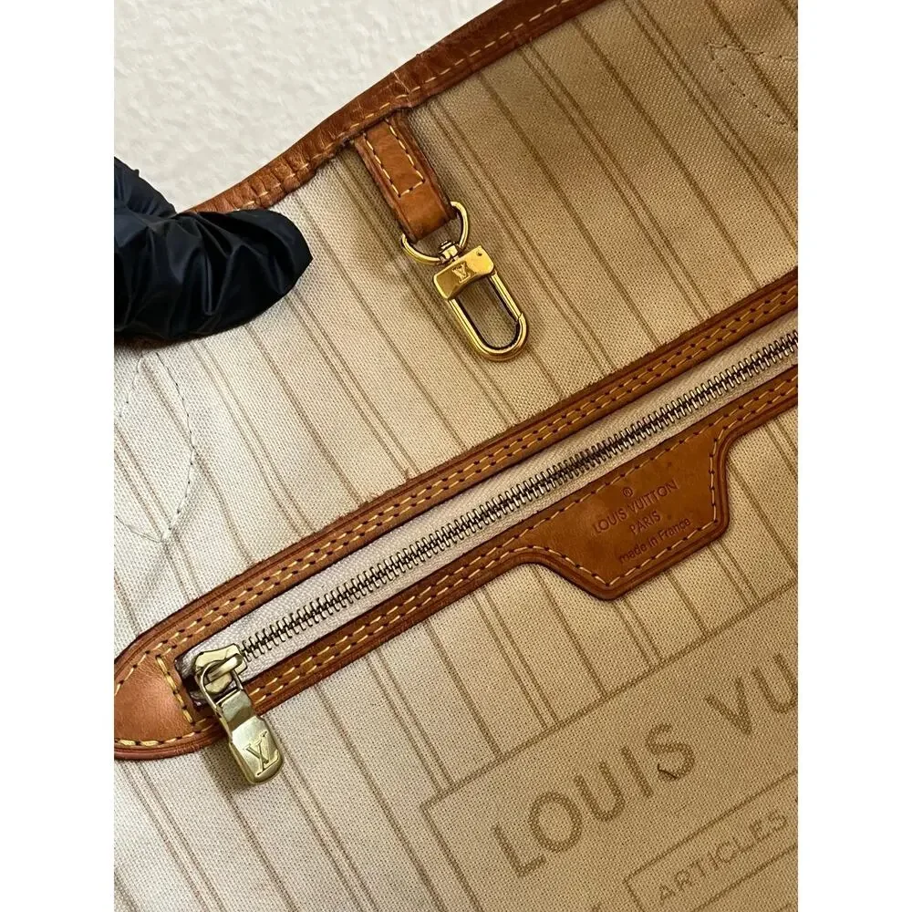 Louis Vuitton Neverfull MM Damier Azur tote bag